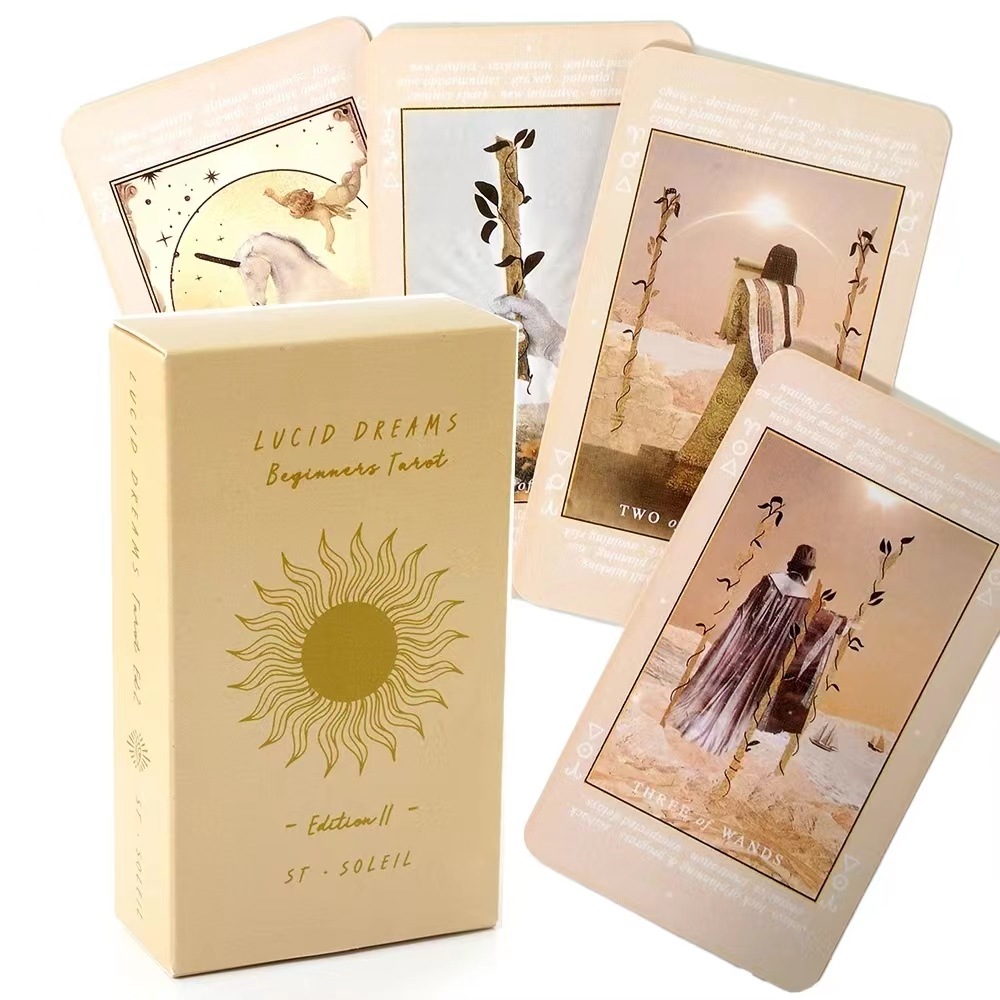 Tarot Cards Deck With Guidebook - Lucid Dreams Anfänger Tarot Decks Neue