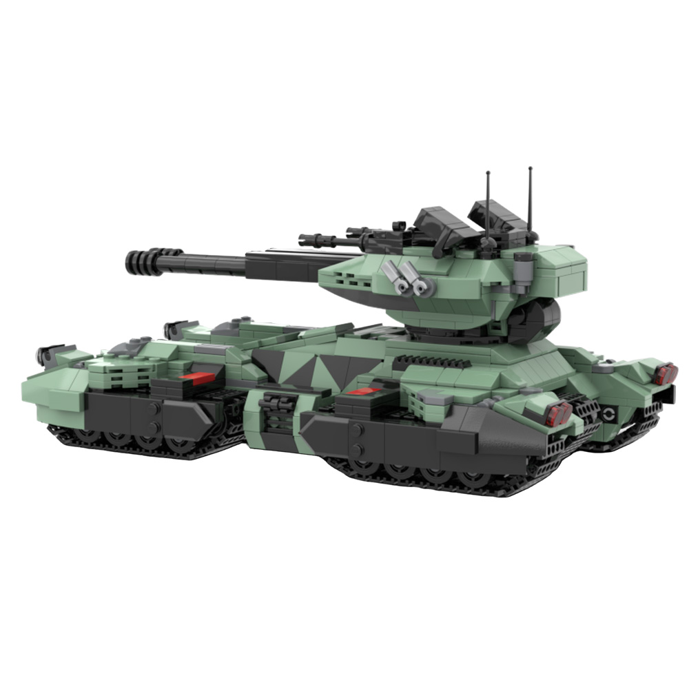Lego Compatible Military Tank - MOC UNSC Grizzly Panzer Bausteine Modell
