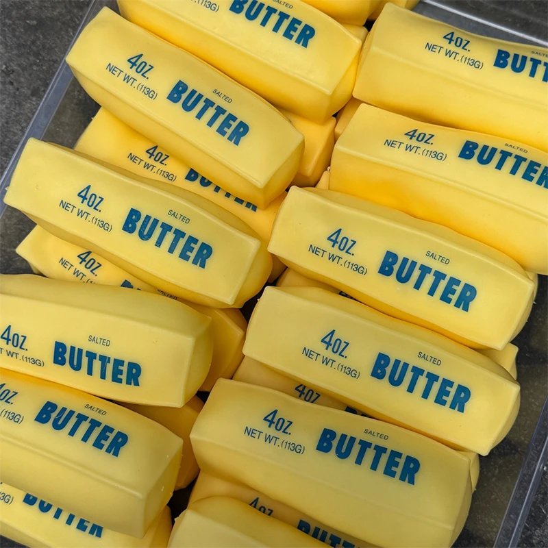 Butter-Stick-Quetschball, Stre – Building Blocks Bewertung und Preis