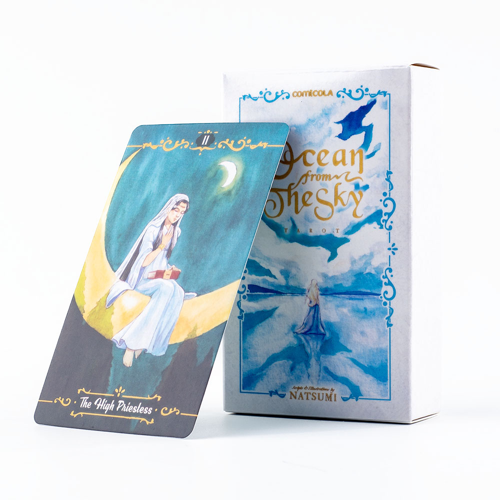 10,3*6 cm großes handgemaltes  – Tarot Cards Deck With Guidebook Bewertung und Preis