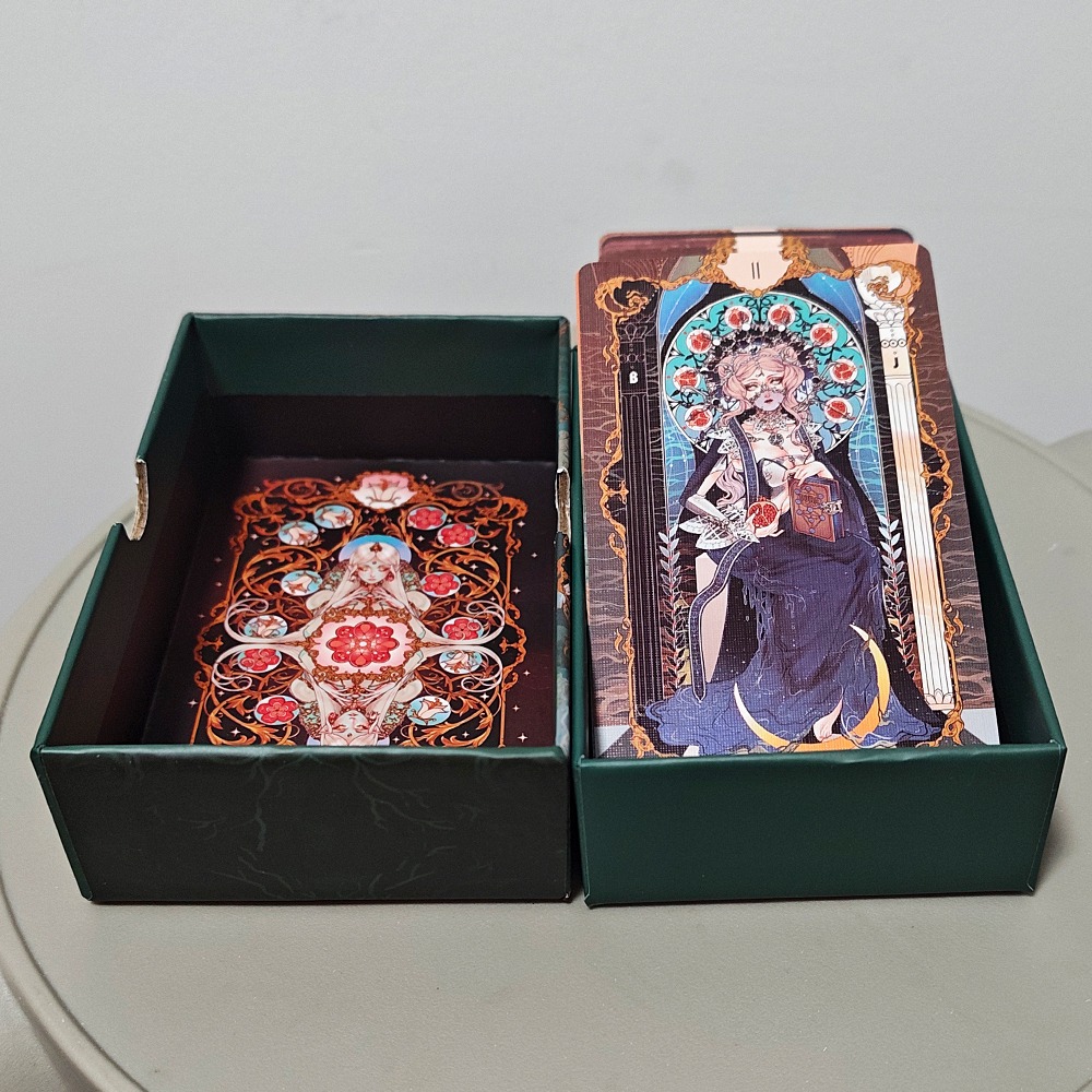 Doppelt Geprägte 78-teilige Ar – Tarot Cards Deck With Guidebook Bewertung und Preis